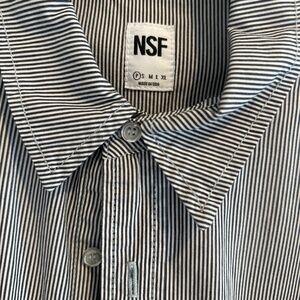 NSF Oversized Strip Shirt